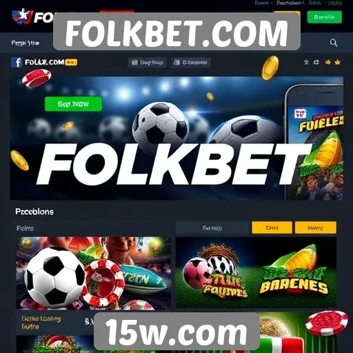 Promoções e bônus disponíveis no site FOLKBET.COM
